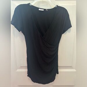 DKNY wrap top